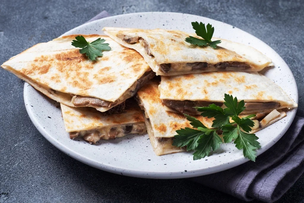 Mushroom Quesadillas Magic
