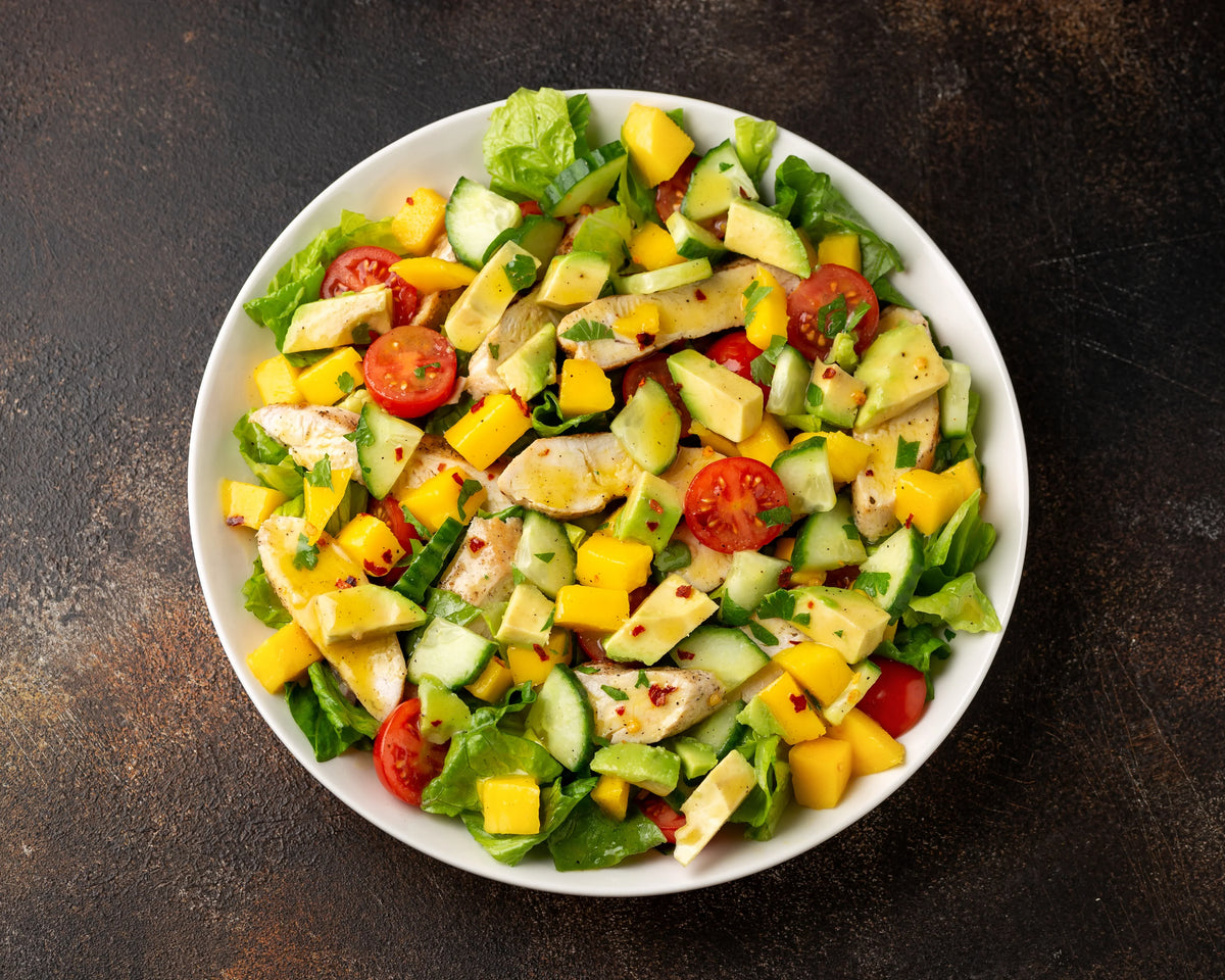 Fresh and Zingy Mango Salad!