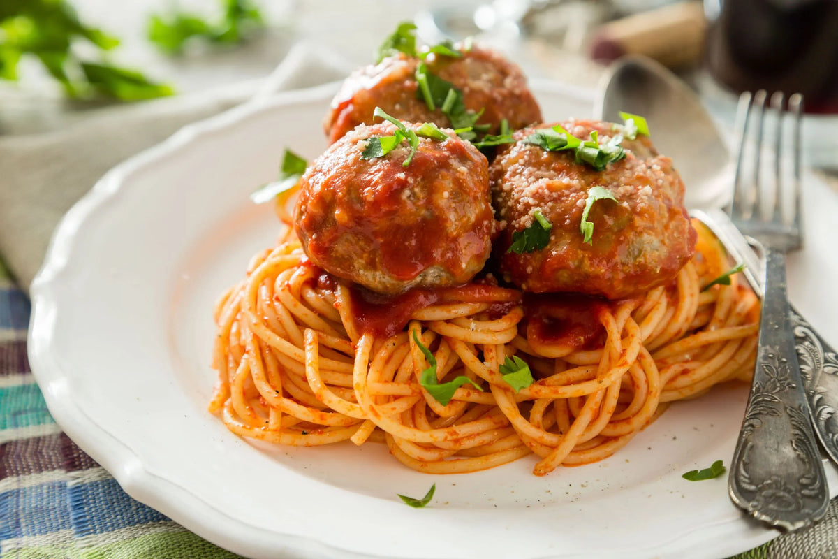 Meatballs and Pasta