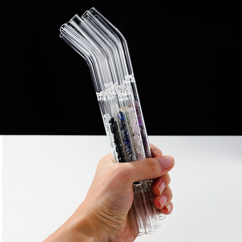 Divine Drops Crystals-Filled Straw