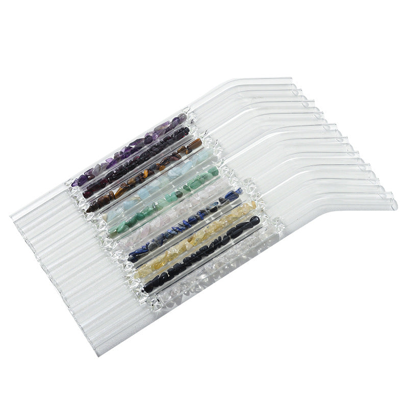 Divine Drops Crystals-Filled Straw