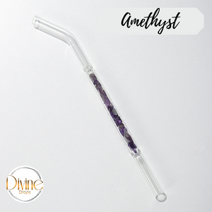 Divine Drops Crystals-Filled Straw