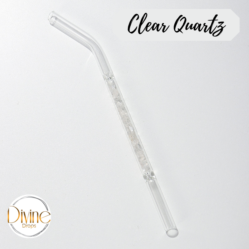 Divine Drops Crystals-Filled Straw