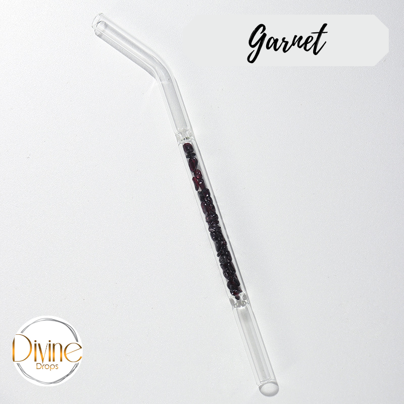 Divine Drops Crystals-Filled Straw