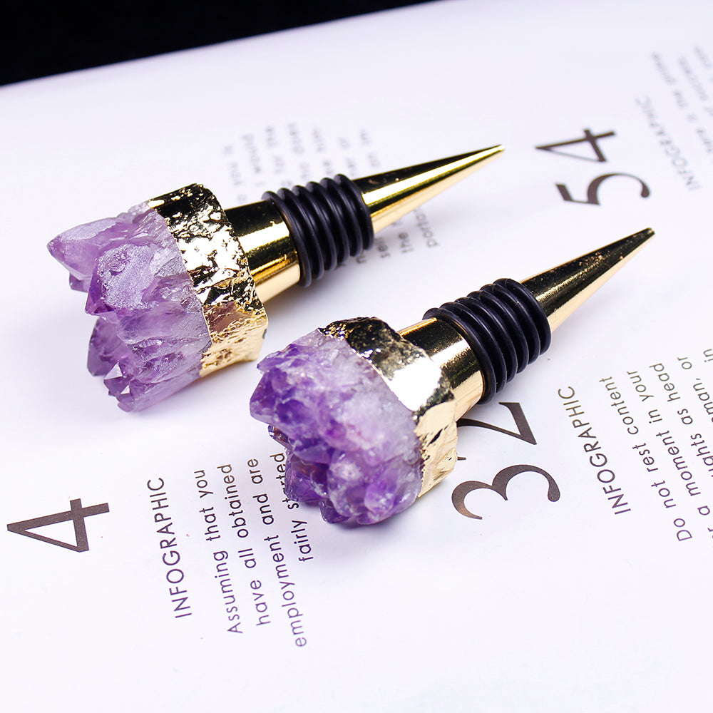 Amethyst Wine Stopper