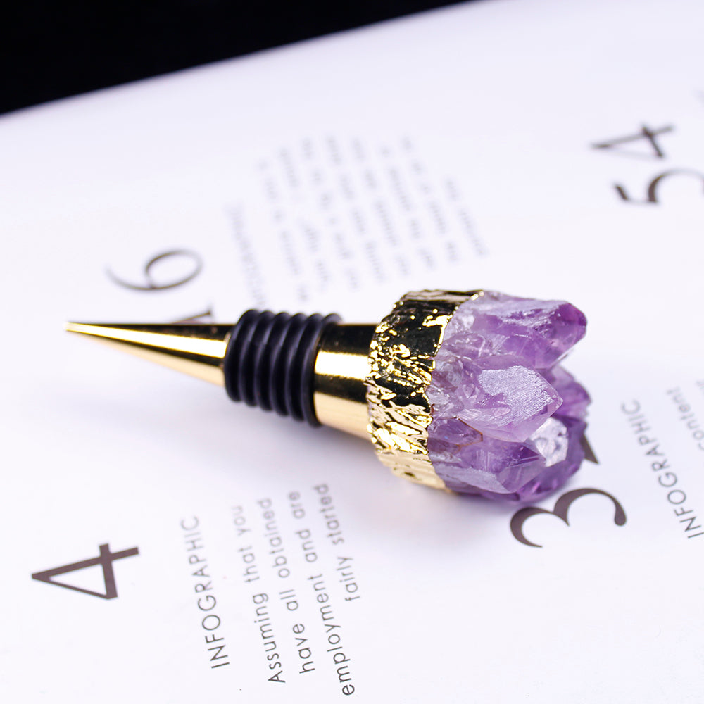 Amethyst Wine Stopper