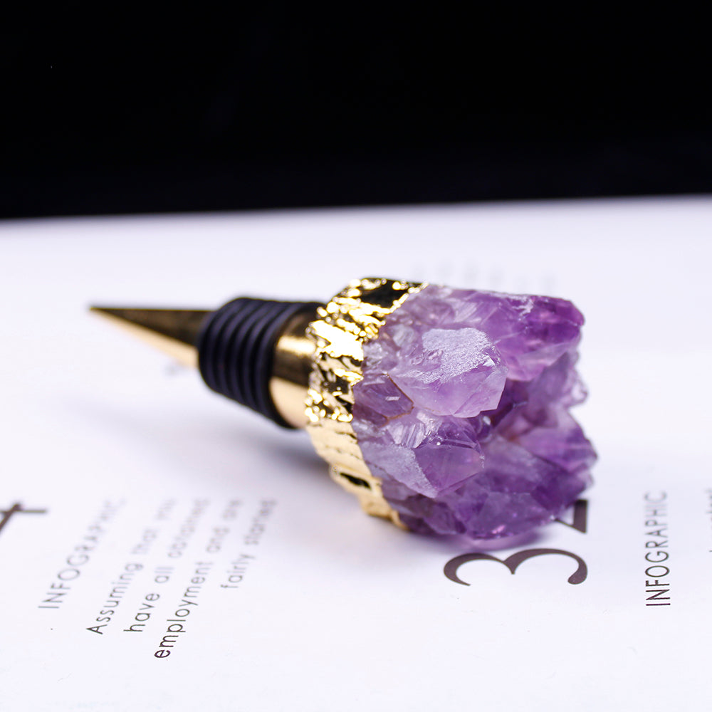 Amethyst Wine Stopper