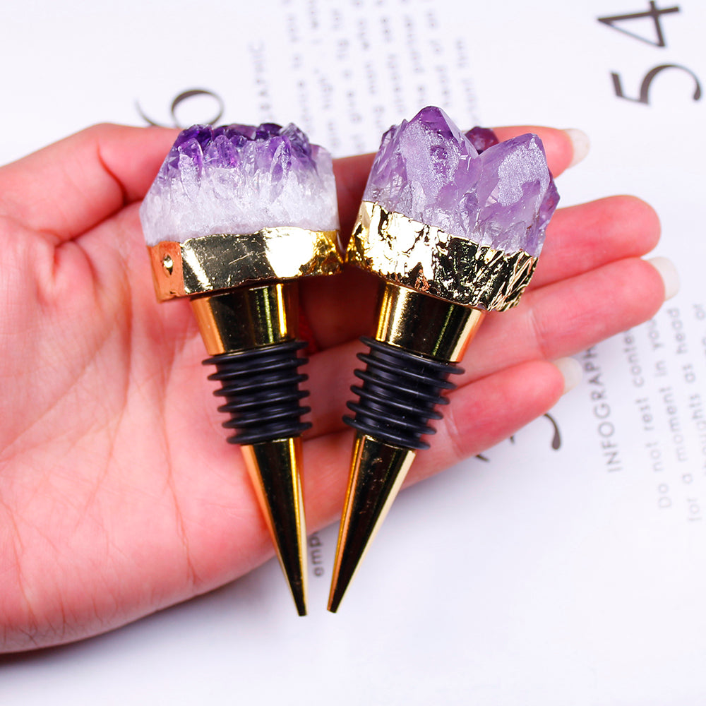 Amethyst Wine Stopper
